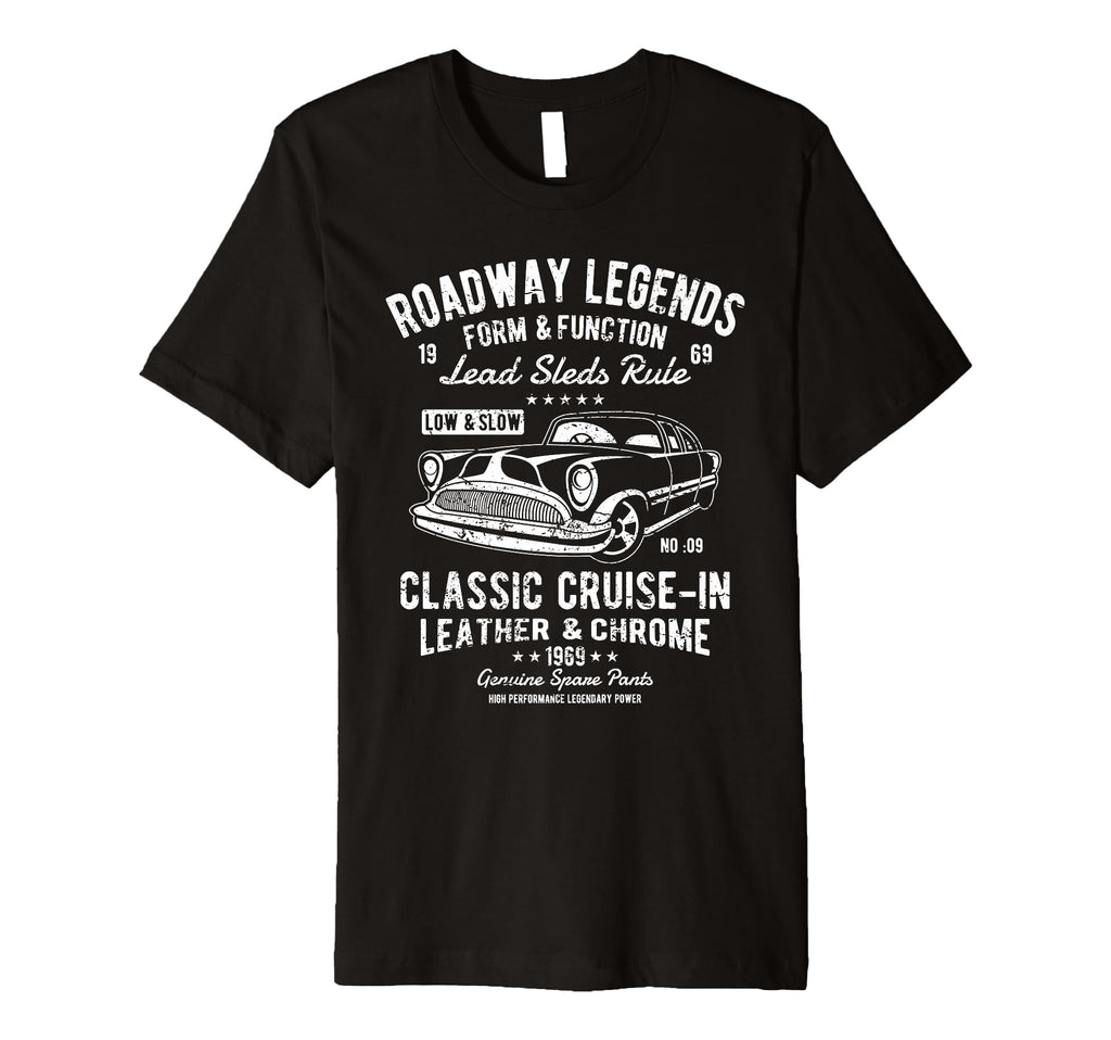 Automotive Nostalgia Car Cruise T-Shirt - Minimalist Print Unisex - T-Shirt, Sweatshirt, Hoodie