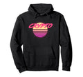 Crypto 80S Synthwave Hoodie - Custom Art Print Unisex - T-Shirt, Sweatshirt, Hoodie