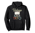 1970 Vinyl Record Player 54Th Hoodie - Casual Everyday Wear Men Women - T-Shirt, Sweatshirt, Hoodie