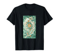 Vibrant Mosaic Tiles Floral Botanical T-Shirt - Minimalist Print Men Women - T-Shirt, Sweatshirt, Hoodie