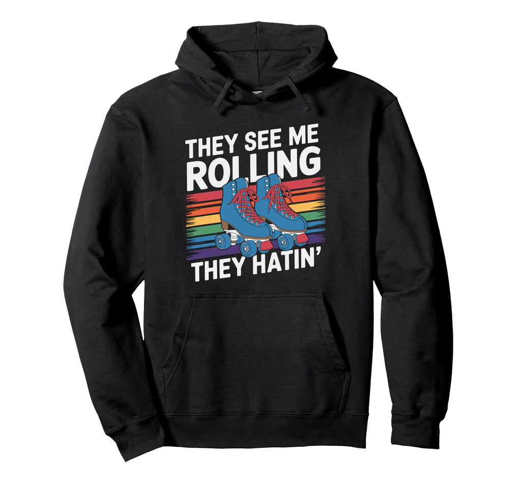They See Me Rollin They Hatin Derby Hoodie - Custom Art Print Unisex - T-Shirt, Sweatshirt, Hoodie