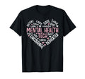 Mental Health Tech Heart Mental T-Shirt - Casual Everyday Wear for Adults - T-Shirt, Sweatshirt, Hoodie