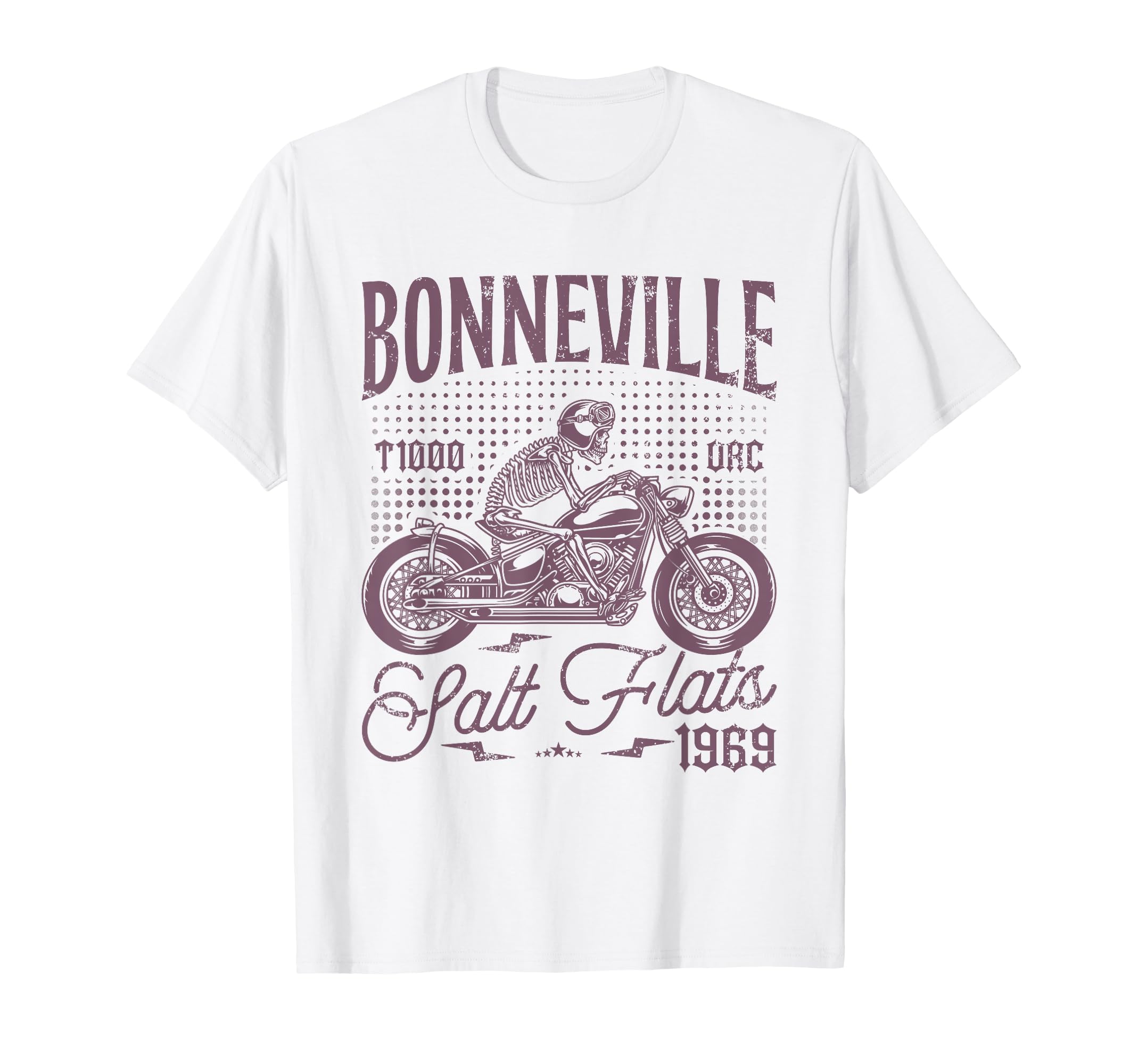 Bonneville Salt Flats Motorcycle T-Shirt - Novelty Apparel Men Women - T-Shirt, Sweatshirt, Hoodie