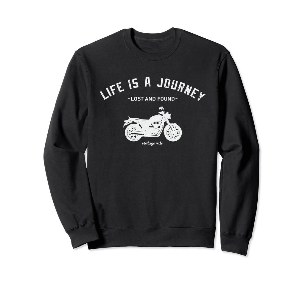 Bike Funny Fashionable Motorcycle Sweatshirt - Streetwear Style for Adults - T-Shirt, Sweatshirt, Hoodie
