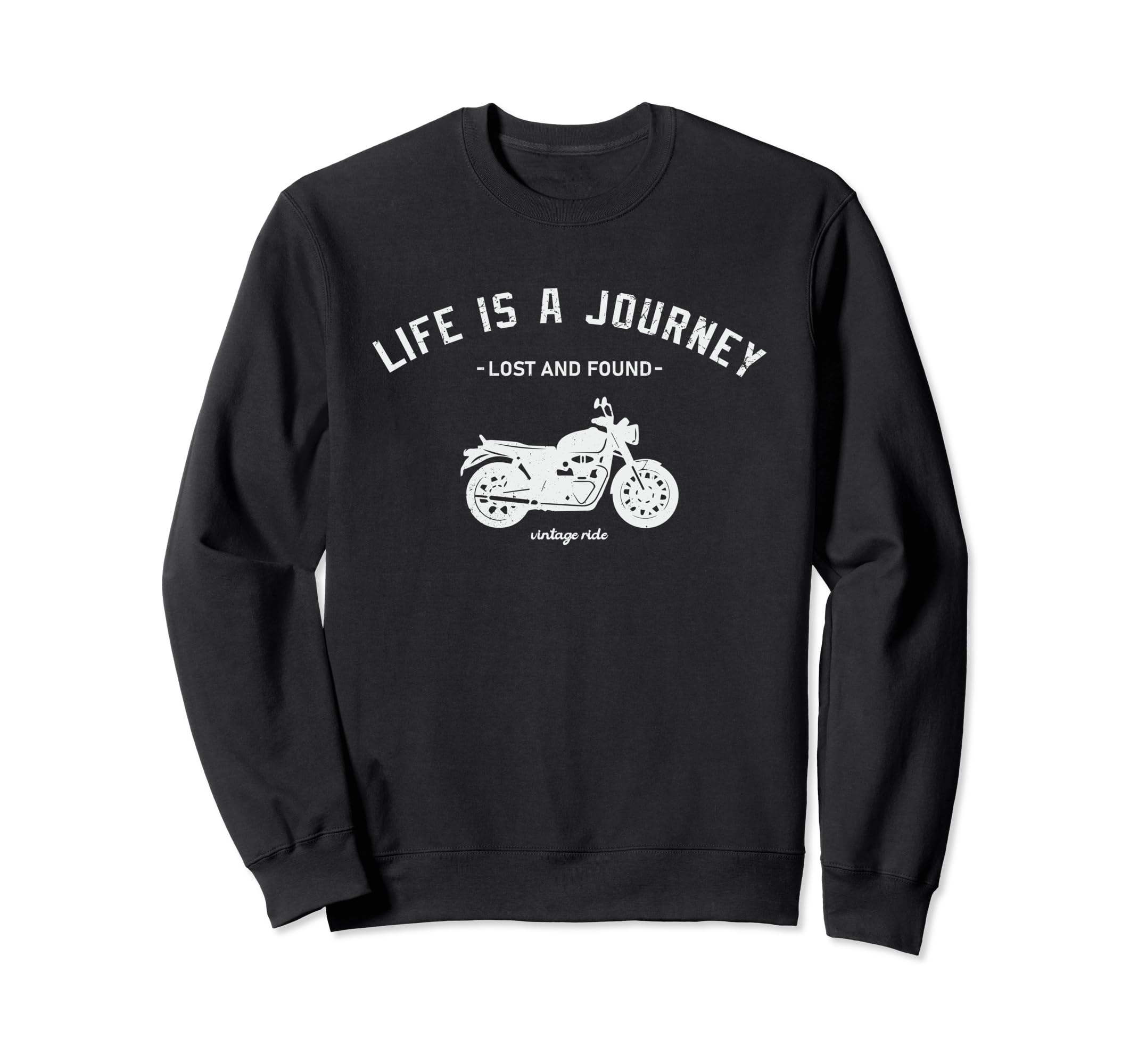 Bike Funny Fashionable Motorcycle Sweatshirt - Streetwear Style for Adults - T-Shirt, Sweatshirt, Hoodie