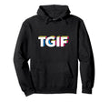 Fun Friday Tgif Pop Art Typography Hoodie - Casual Everyday Wear Unisex - T-Shirt, Sweatshirt, Hoodie