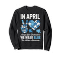 Autism Mom Autism Dad Autistic Child Sweatshirt - Custom Art Print Unisex - T-Shirt, Sweatshirt, Hoodie