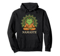 Meditating Frog Buddha Namaste Mandala Hoodie - Graphic Print for Adults - T-Shirt, Sweatshirt, Hoodie