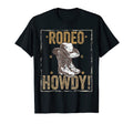 Howdy Rodeo Distressed Western T-Shirt - Streetwear Style for Adults - T-Shirt, Sweatshirt, Hoodie