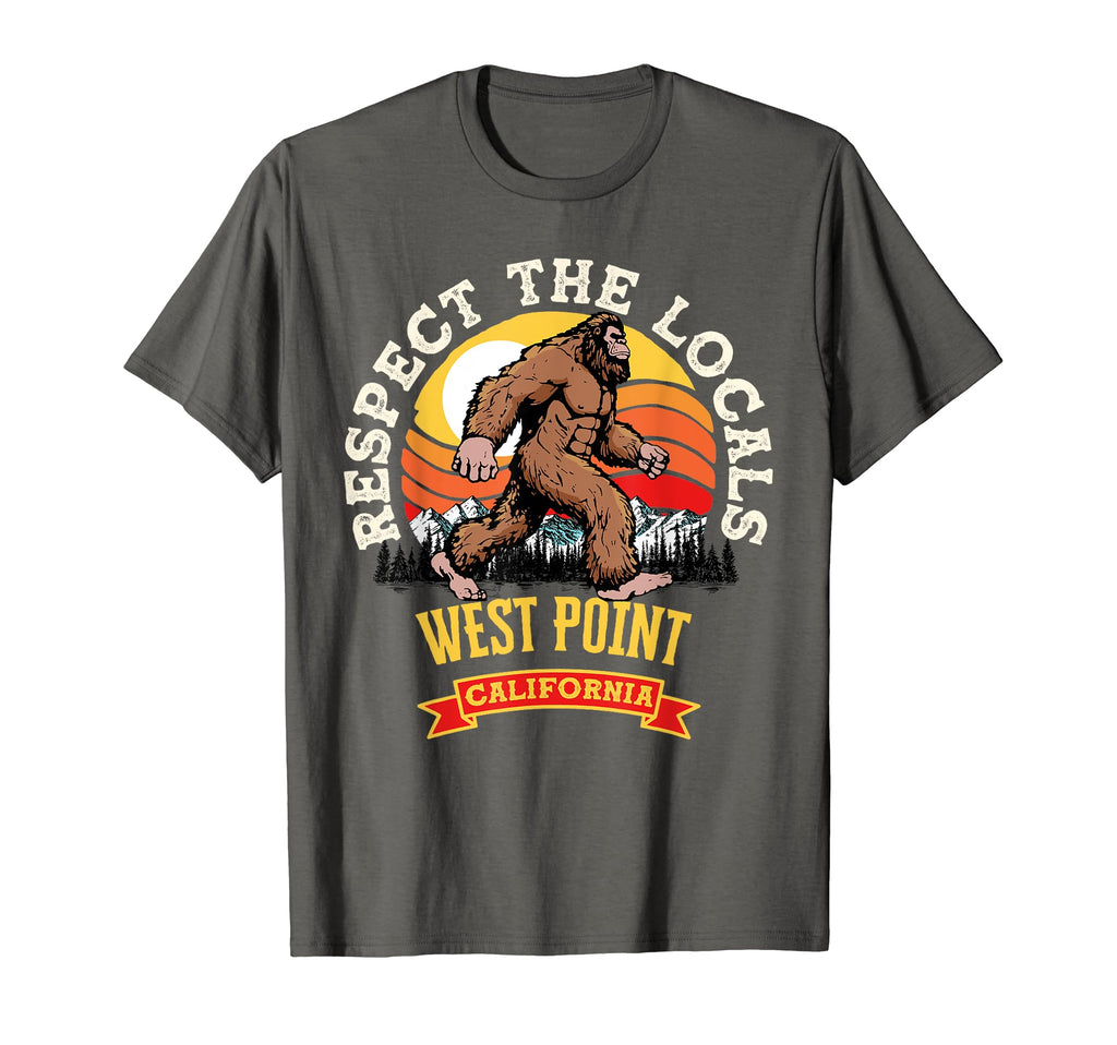 West Point California Respect Locals T-Shirt - Custom Art Print Unisex - T-Shirt, Sweatshirt, Hoodie