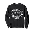 Meditation Astrology Connection Cosmic Sweatshirt - Unique Graphic Unisex - T-Shirt, Sweatshirt, Hoodie