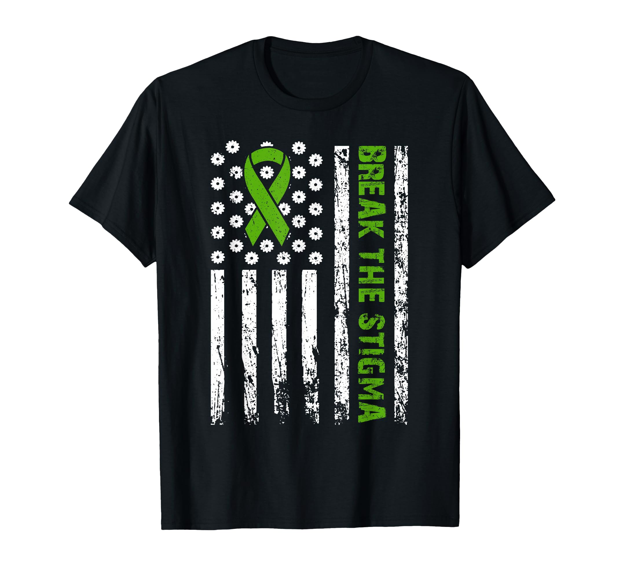 Mental Health Matters Break Stigma T-Shirt - Aesthetic Graphic Men Women - T-Shirt, Sweatshirt, Hoodie