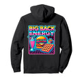 Big Back Energy Fast Food Funny Hoodie - Graphic Print Unisex - T-Shirt, Sweatshirt, Hoodie