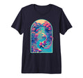 Japanese Koi Fish Synthwave Outrun T-Shirt - Custom Art Print for Adults - T-Shirt, Sweatshirt, Hoodie