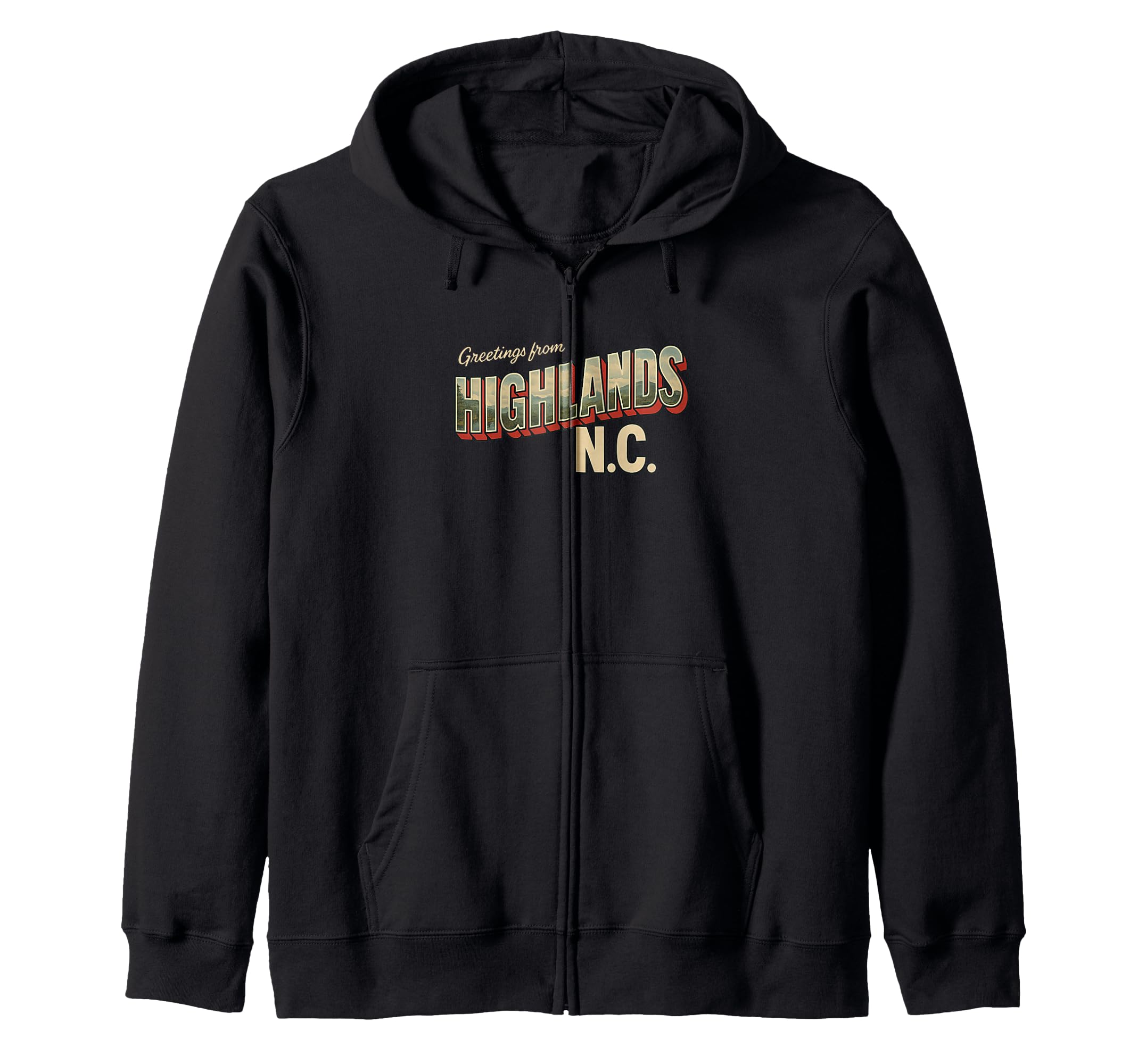 Highlands North Carolina Hat And Co T-Shirt - Trendy Graphic for Adults - T-Shirt, Sweatshirt, Hoodie