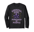 Amethyst Addict Healing Crystal Energy T-Shirt - Graphic Print Men Women - T-Shirt, Sweatshirt, Hoodie
