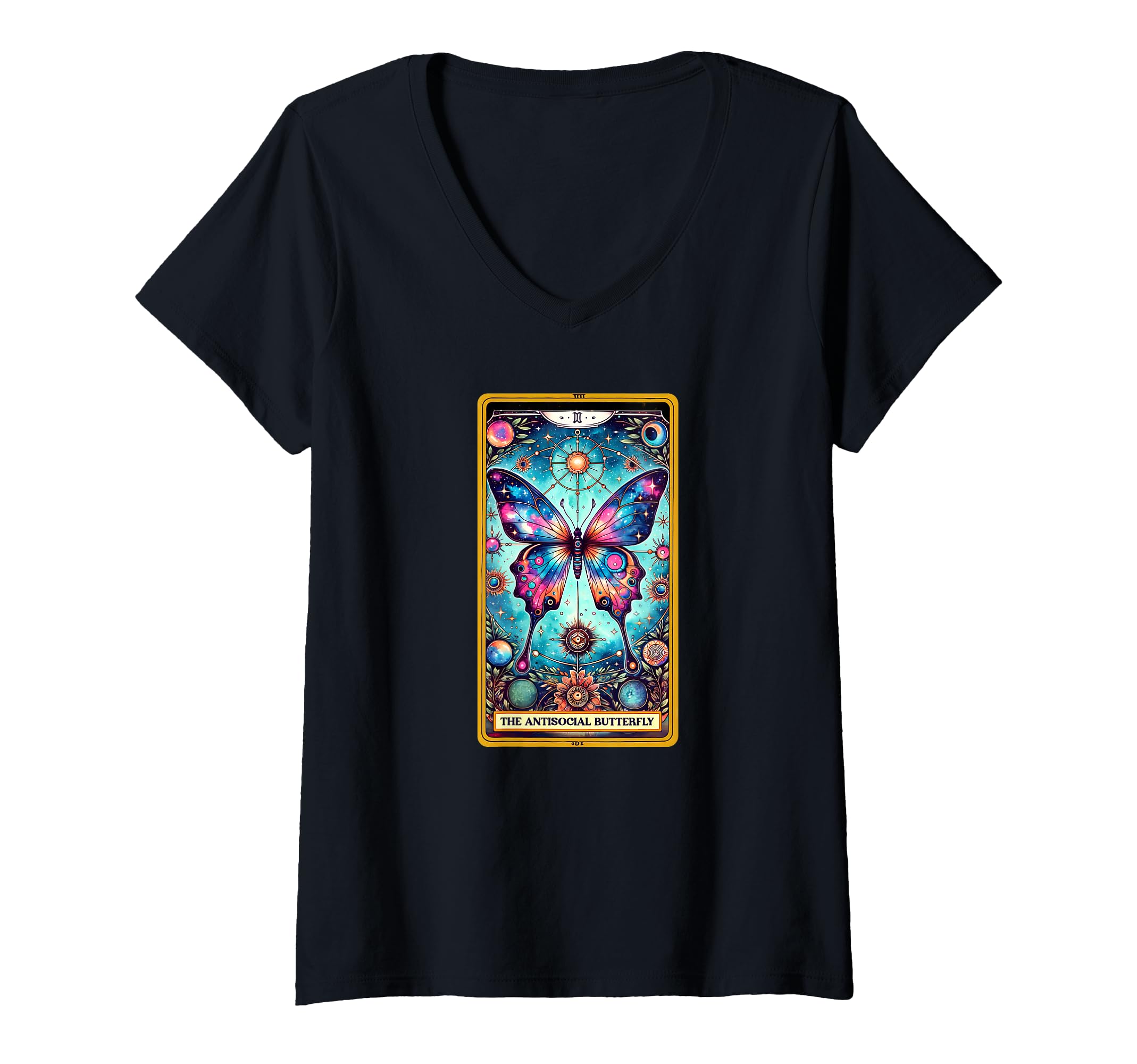 Womens Sarcastic Tarot Antisocial T-Shirt - Aesthetic Graphic Men Women - T-Shirt, Sweatshirt, Hoodie
