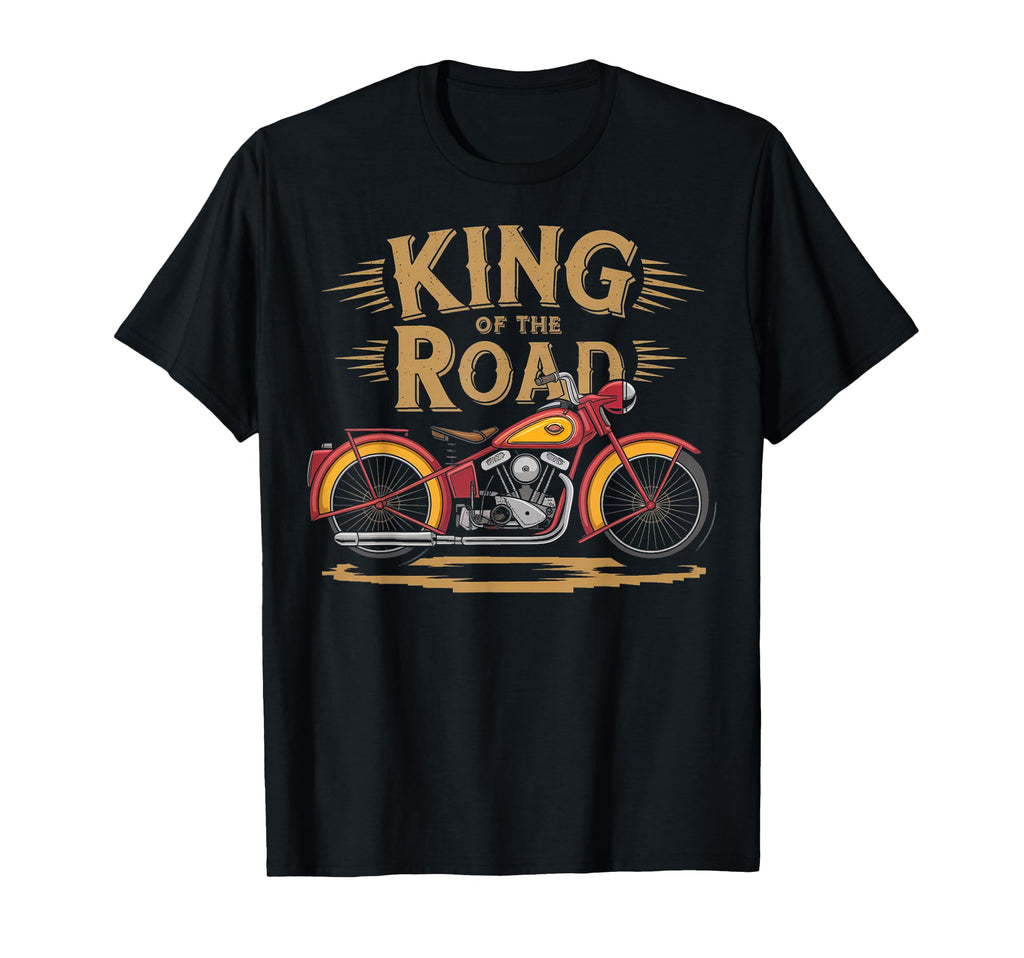 King Road Motorcycle T-Shirt - Aesthetic Graphic Unisex - T-Shirt, Sweatshirt, Hoodie