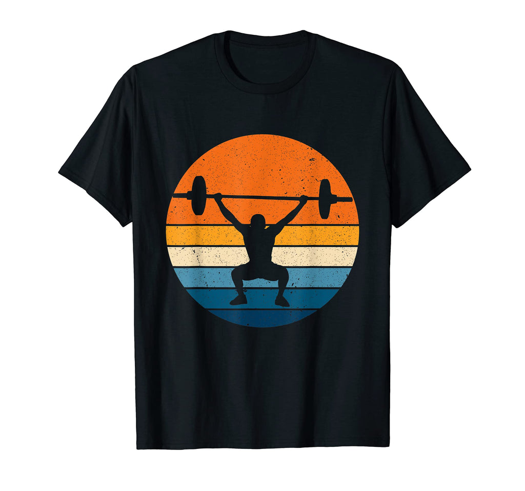 Weightlifting Sports Sunset T-Shirt - Custom Art Print for Adults - T-Shirt, Sweatshirt, Hoodie