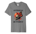 Antisocial Butterfly T-Shirt - Fun Novelty Design Unisex - T-Shirt, Sweatshirt, Hoodie
