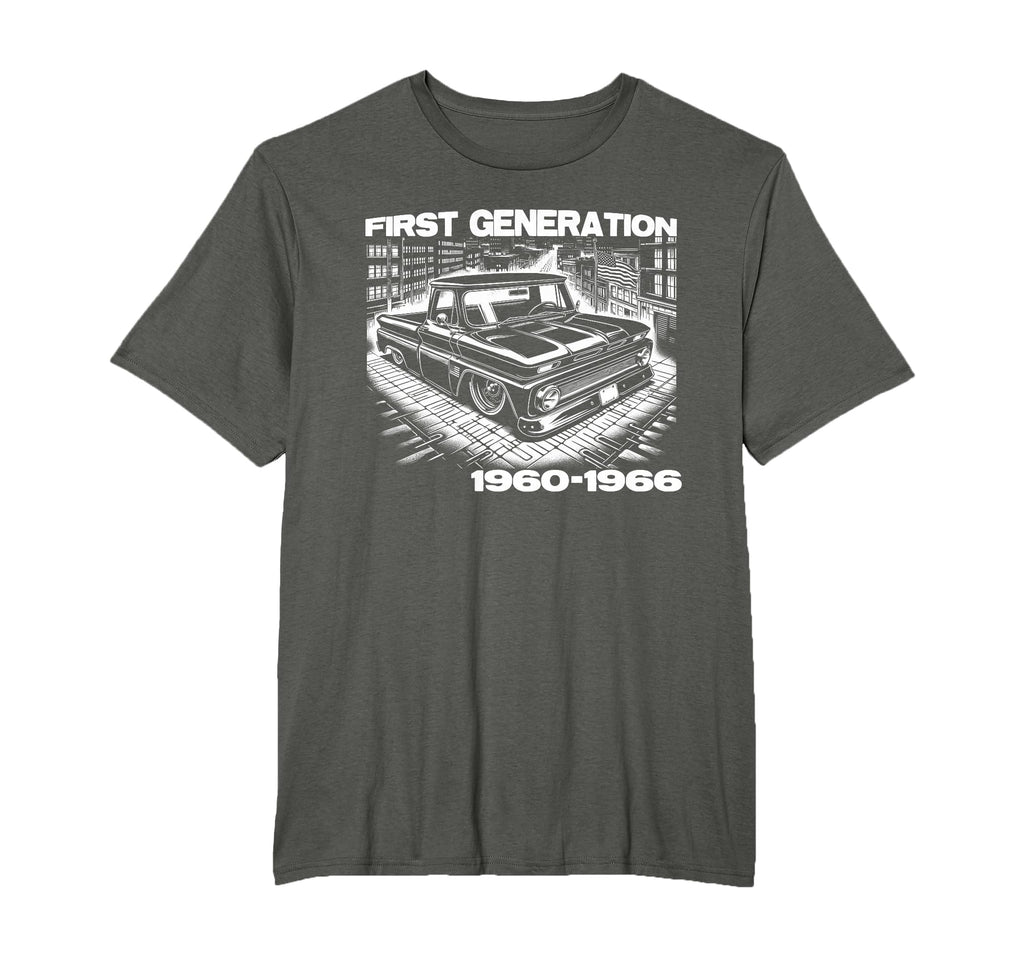 C10 Truck First Generation Custom 10 T-Shirt - Novelty Apparel for Adults - T-Shirt, Sweatshirt, Hoodie