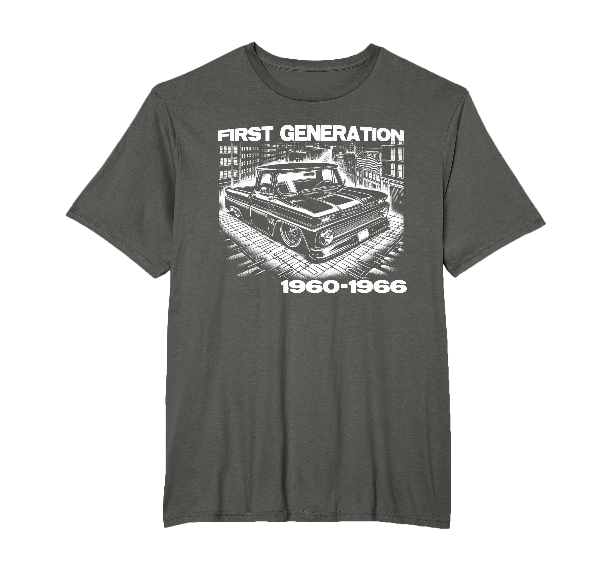 C10 Truck First Generation Custom 10 T-Shirt - Novelty Apparel for Adults - T-Shirt, Sweatshirt, Hoodie