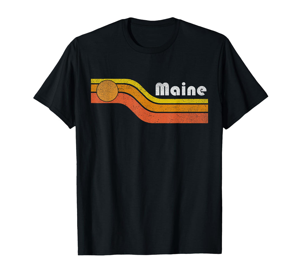 Maine 70S 80S T-Shirt - Streetwear Style for Adults - T-Shirt, Sweatshirt, Hoodie