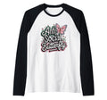 Anti Social Butterfly Raglan Baseball T-Shirt - Custom Art Print Men Women - T-Shirt, Sweatshirt, Hoodie