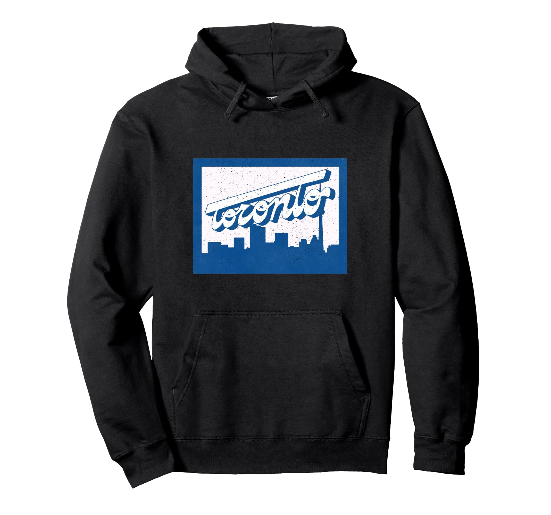 Toronto Skyline Urban Typography Hoodie - Novelty Apparel for Adults - T-Shirt, Sweatshirt, Hoodie