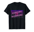 Synthwave Sinning Is Winning T-Shirt - Minimalist Print Men Women - T-Shirt, Sweatshirt, Hoodie