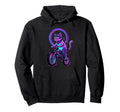Bmx Cat Rider Vaporwave Cycling 80S Hoodie - Unique Graphic for Adults - T-Shirt, Sweatshirt, Hoodie