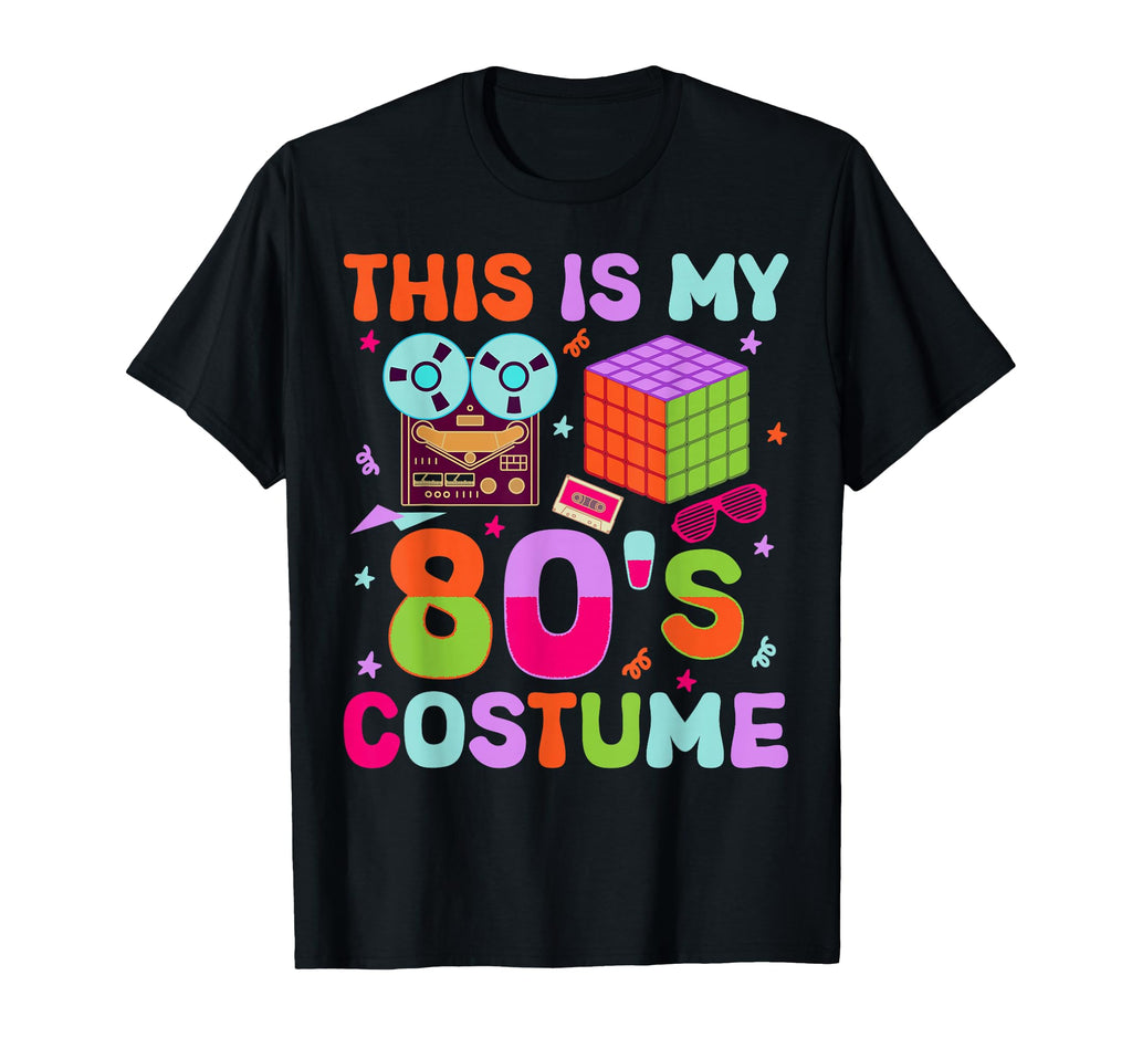 80S Party Costume Throwback Outfit T-Shirt - Trendy Graphic Unisex - T-Shirt, Sweatshirt, Hoodie