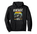 Funny Motorbike 50Th Birthday Born Hoodie - Casual Everyday Wear Men Women - T-Shirt, Sweatshirt, Hoodie