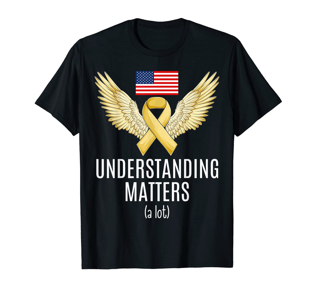 Understanding Matters Us Ribbon Mental T-Shirt - Unique Graphic Men Women - T-Shirt, Sweatshirt, Hoodie