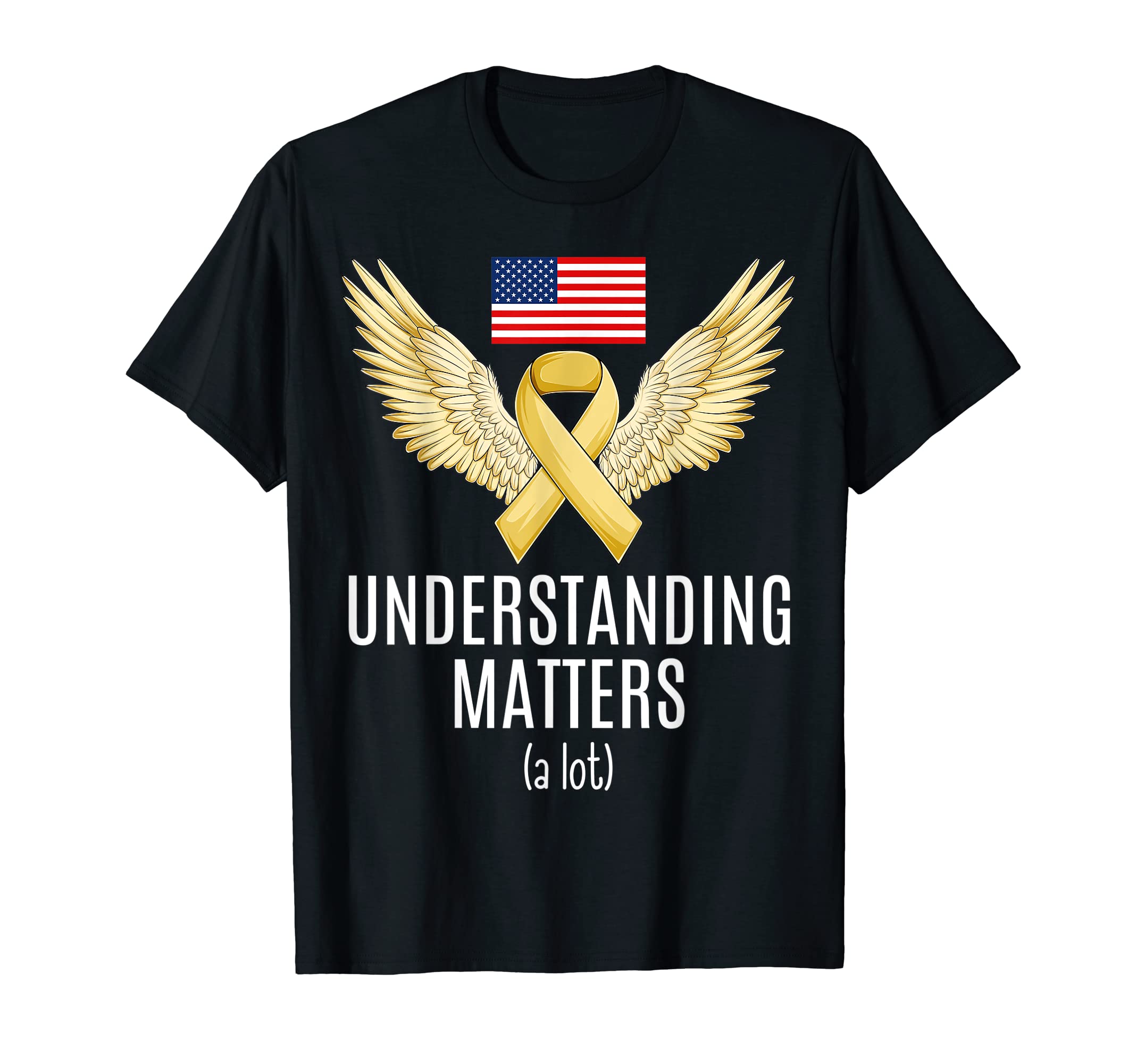 Understanding Matters Us Ribbon Mental T-Shirt - Unique Graphic Men Women - T-Shirt, Sweatshirt, Hoodie