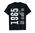 Born 1965 Motorcycle 61Th Birthday T-Shirt - Graphic Print Unisex - T-Shirt, Sweatshirt, Hoodie