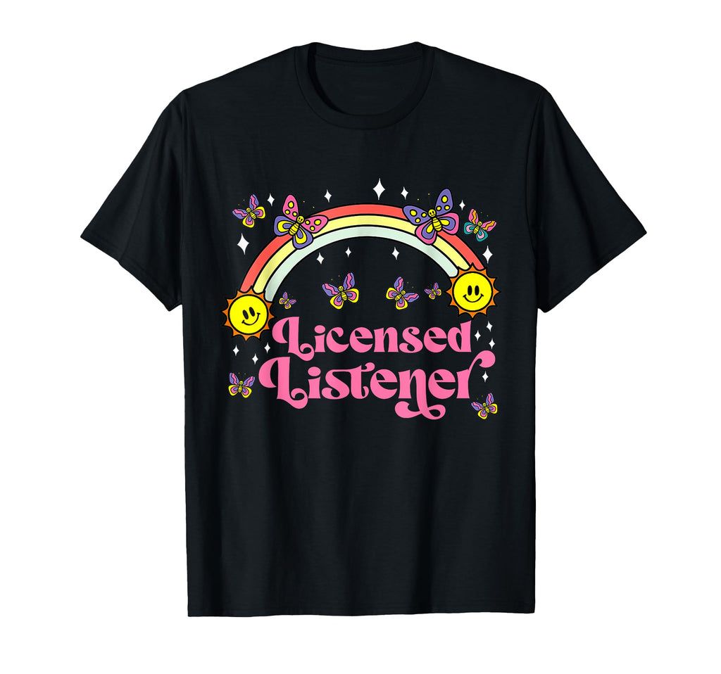 Licensed Listener Counseling Mental T-Shirt - Fun Novelty Design Men Women - T-Shirt, Sweatshirt, Hoodie