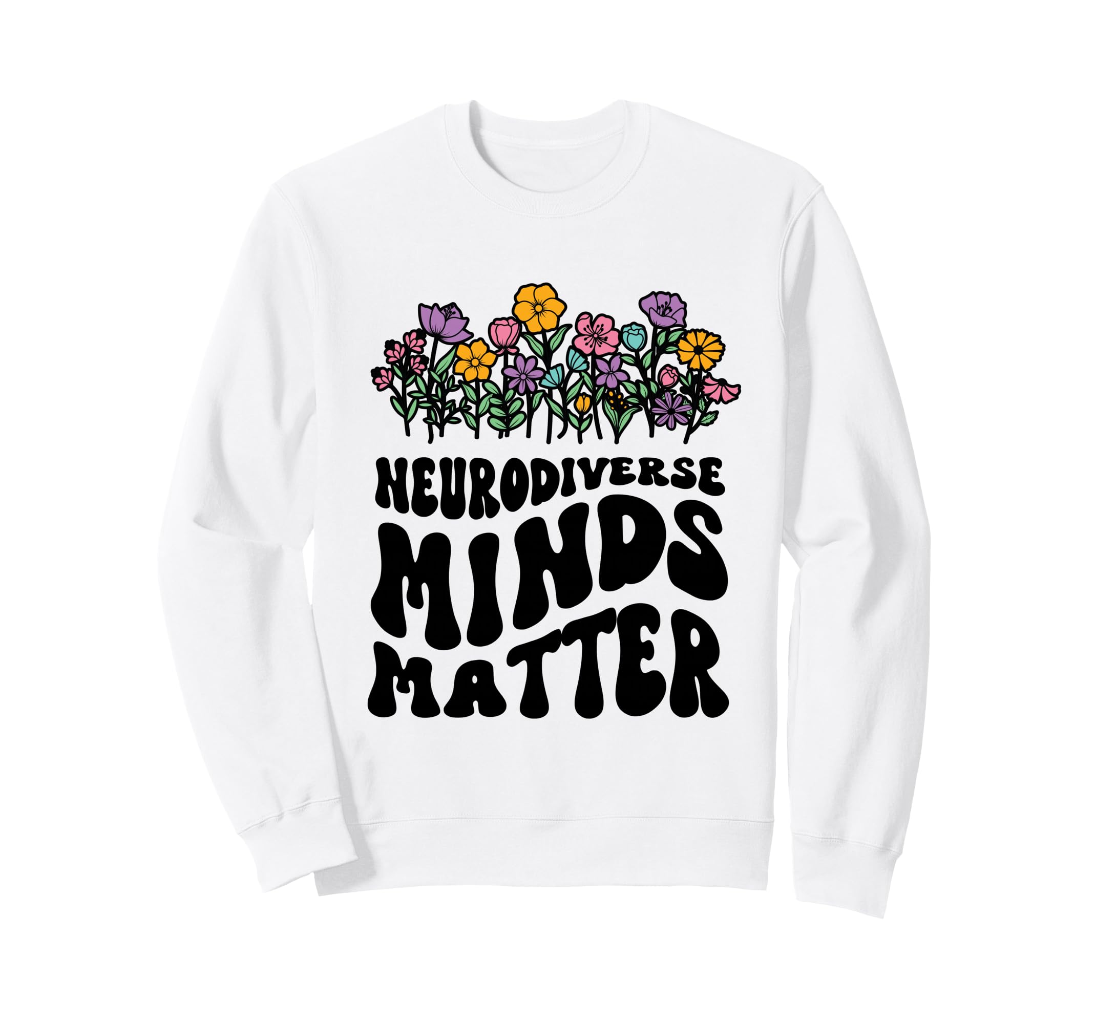 Neurodivergent Autism Asd Adhd Sweatshirt - Aesthetic Graphic for Adults - T-Shirt, Sweatshirt, Hoodie