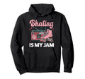Roller Skating Skate 1970S Skating Is My Hoodie - Custom Art Print Unisex - T-Shirt, Sweatshirt, Hoodie