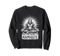 Namaste Bigfoot Yoga Meditation Sweatshirt - Streetwear Style for Adults - T-Shirt, Sweatshirt, Hoodie