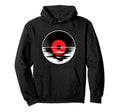 Vinyl Melting Player Sketch Drawing Hoodie - Custom Art Print Men Women - T-Shirt, Sweatshirt, Hoodie