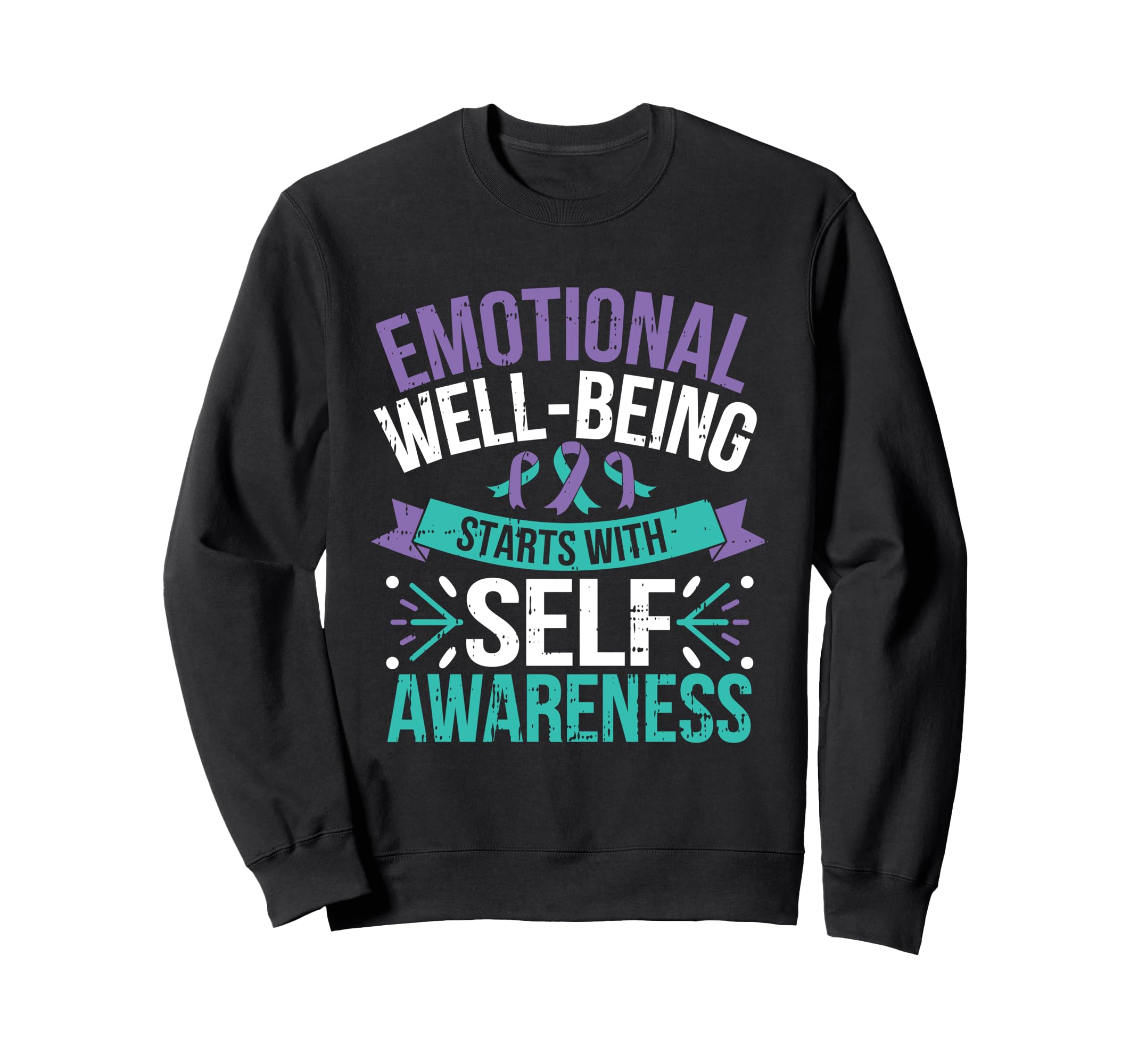 Emotional Well Being Mental Sweatshirt - Streetwear Style for Adults - T-Shirt, Sweatshirt, Hoodie