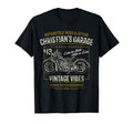Christians Garage Motorcycle T-Shirt - Custom Art Print Unisex - T-Shirt, Sweatshirt, Hoodie