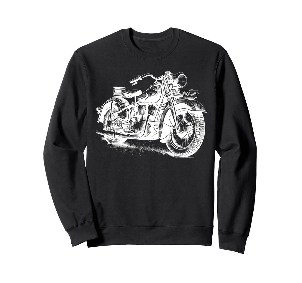 Motorcycling Biker Motorcycle Sweatshirt - Fun Novelty Design for Adults - T-Shirt, Sweatshirt, Hoodie