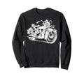 Motorcycling Biker Motorcycle Sweatshirt - Fun Novelty Design for Adults - T-Shirt, Sweatshirt, Hoodie