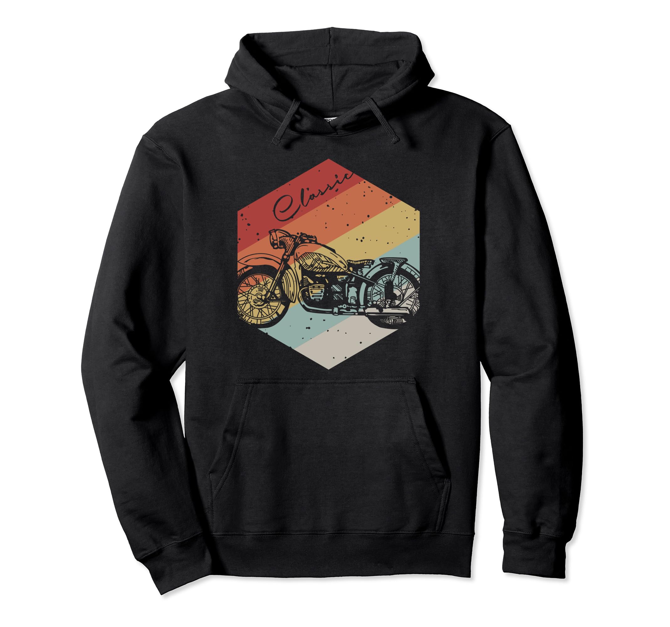 Motorcycle Bike Racers Hoodie - Custom Art Print for Adults - T-Shirt, Sweatshirt, Hoodie