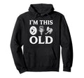 Im This Old Funny Car Parts Mechanic Hoodie - Minimalist Print for Adults - T-Shirt, Sweatshirt, Hoodie