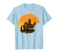 Saddle Western Cowboy Western Sunset T-Shirt - Streetwear Style Men Women - T-Shirt, Sweatshirt, Hoodie