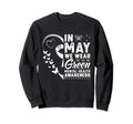 Green Messy Bun May We Wear Green Sweatshirt - Aesthetic Graphic Men Women - T-Shirt, Sweatshirt, Hoodie