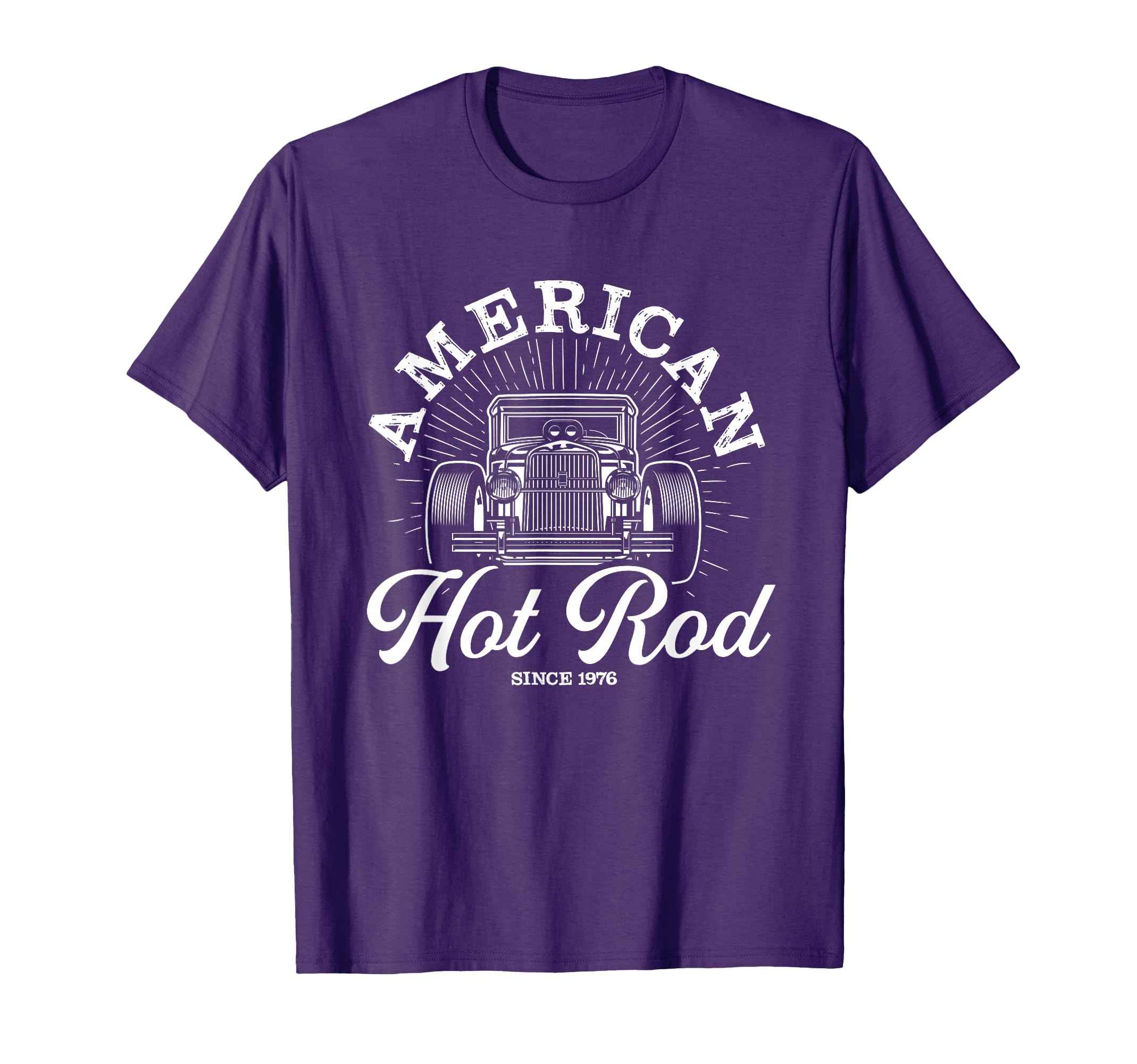 Hot Rod American Old Cars Speed Vehicle T-Shirt - Graphic Print Unisex - T-Shirt, Sweatshirt, Hoodie